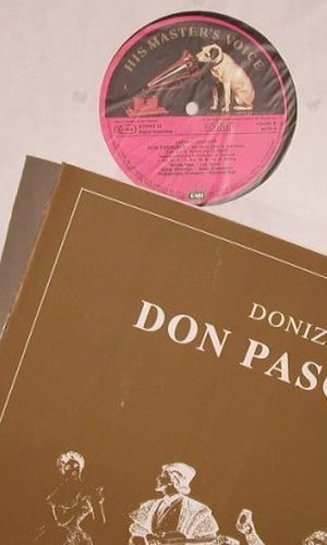 Donizetti,Gaetano: Don Pasquale, Box, EMI(14-3436-3), D, 1984 - 2LP - L5827 - 11,50 Euro