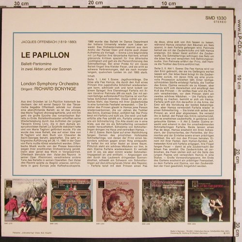 Offenbach,Jacques: Le Papillon, stoc, Decca(SMD 1330), D, 1973 - LP - L5835 - 5,50 Euro