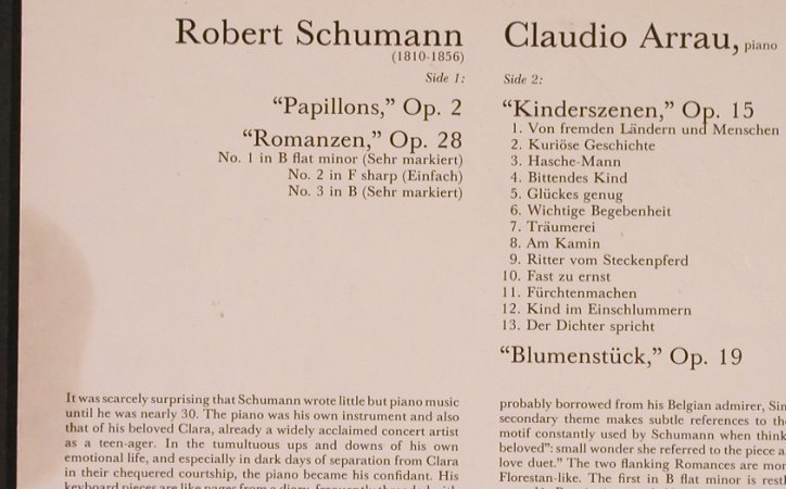 Schumann,Robert: Papillons/Romanzen/Kinderszenen/Blu, Philips(6500 395), NL, 1977 - LP - L5839 - 5,00 Euro