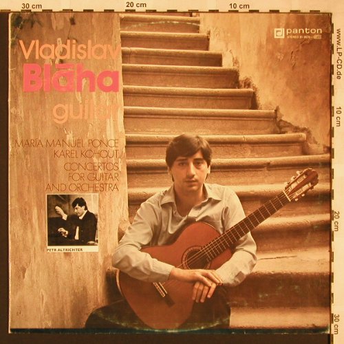 Blaha,Vladislav: Guitar-Maia Manuel Ponce,K.Kohout, Panton, m-/vg+(81 0679-1), CZ, stoc, 1986 - LP - L5866 - 5,00 Euro