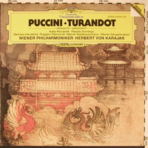 Puccini,Giacomo: Turandot-Highlights, D.Gr.(410 645-1), D, 1983 - LP - L5881 - 5,00 Euro