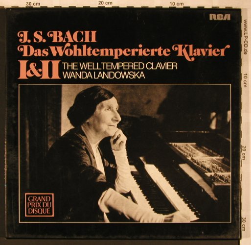 Bach,Johann Sebastian: Das WohltemperierteKlavier,Teil 1+2, RCA Red Seal(NA-R 25 067/1-5), D,Box,  - 5LP - L5921 - 24,00 Euro