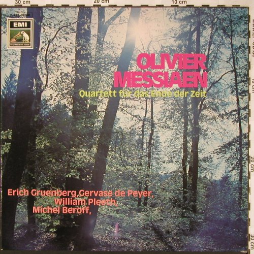 Messiaen,Olivier: Quartett für das Ende der Zeit, EMI(C 063-01 858), D, vg+/m-,  - LP - L5962 - 7,50 Euro