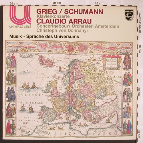 Grieg,Edvard / Schumann: Klavierkonzerte, op.16, op.54, Philips(6833 020), NL,  - LP - L5971 - 4,00 Euro