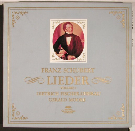 Schubert,Franz: Lieder Vol.1, Box, 56 S.Booklet, D.Gr.(2720 006), D, 1969 - 12LP - L6005 - 60,00 Euro