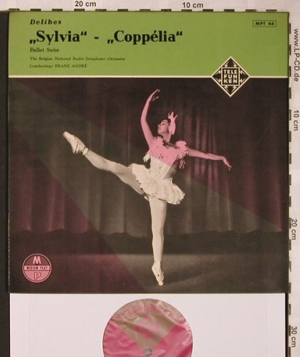 Delibes,Leo: Sylvia - Coppélia,Ballet Suite, Telefunken(MPT 44), J,vg+/m-,  - 10inch - L6015 - 3,00 Euro