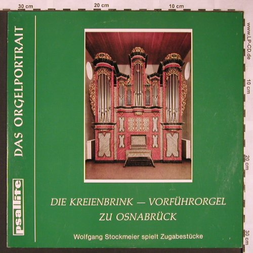 V.A.Kreienbrink-Vorführorgel: zu Osnabrück. Bach..Siegfried Karg, Psallite(PSAL 198/250677), D,  - LP - L6045 - 7,50 Euro