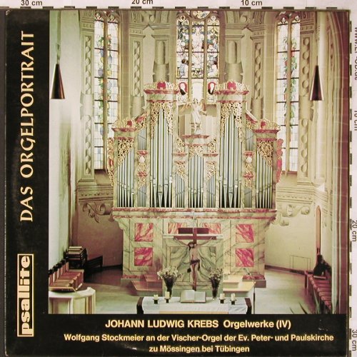 Krebs,Johann Ludwig: Orgelwerke IV, Psallite(179/160975), D,  - LP - L6082 - 9,00 Euro