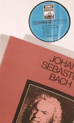Bach,Johann Sebastian: Die Kunst der Fuge,Box, EMI Electrola(C 061-04124/125), D,  - 2LP - L6089 - 9,00 Euro