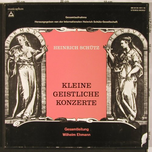 Schütz,Heinrich: Kleine Geistliche Konzerte, Box, Musicaphon(BM 30 SK1011/16), D, m /vg+, 1973 - 6LP - L6091 - 45,00 Euro