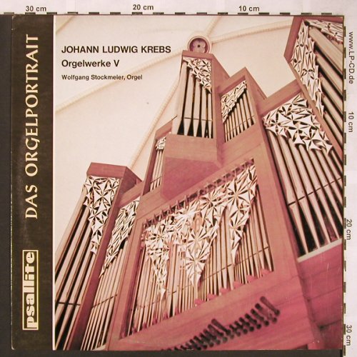 Krebs,Johann Ludwig: Orgelwerke V, Psallite(PSAL191/230 976), D,  - LP - L6092 - 9,00 Euro