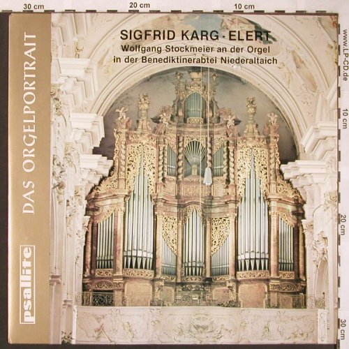 Karg-Elert,Sigfrid: Homage to Händel op.75b,op.74, Psallite(PSAL 194/150677), D,  - LP - L6094 - 9,00 Euro