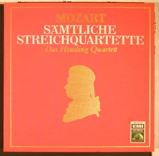 Mozart,Wolfgang Amadeus: Sämtliche Streichquartette, Box, EMI Electrola(SME 91 701/710), D,  - 10LP - L6108 - 60,00 Euro