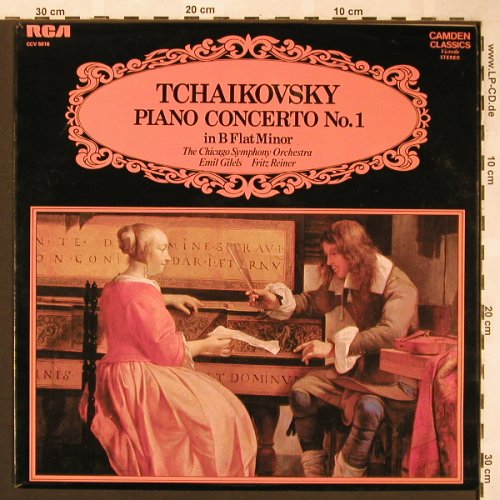 Tschaikowsky,Peter: Piano Concerto No.1, RCA Camden Classics(CCV 5016), UK,  - LP - L6133 - 5,00 Euro