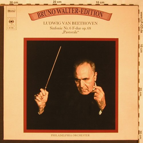 Beethoven,Ludwig van: Sinfonie Nr.6 "Pastorale", CBS(61 725), NL,  - LP - L6176 - 6,00 Euro