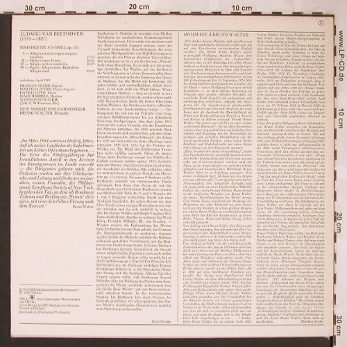 Beethoven,Ludwig van: Sinfonie Nr.9 d-moll op.125, CBS(61 728), NL, Mono, 1976 - LP - L6188 - 6,00 Euro