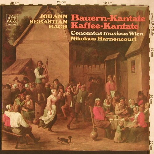 Bach,Johann Sebastian: Kaffee-Kantate / Bauern-Kantate,Foc, Telefunken(SAW 9583-M), D, 1972 - LP - L6195 - 6,00 Euro