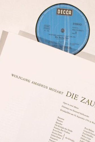 Mozart,Wolfgang Amadeus: Die Zauberflöte,Box, Decca(SMA 25 006/1-3), D, 1971 - 3LP - L6205 - 20,00 Euro