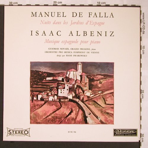 De Falla,Manuel / Isaac Albeniz: Nuits dans les Jardins d'Espagne, Musidisc(30 RC 766), F,  - LP - L6217 - 5,00 Euro