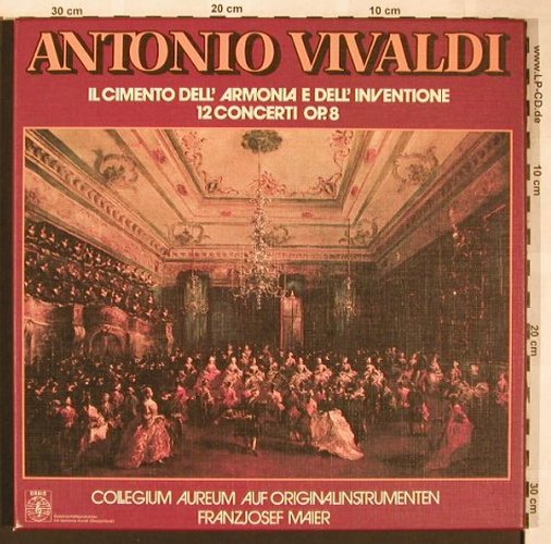 Vivaldi,Antonio: Il Cimento,Dell' Armonia..12Concert, Orbis(65 991 2), D, Box, 1977 - 3LP - L6247 - 17,50 Euro
