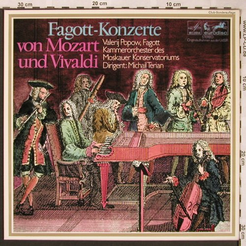 Mozart,Wolfgang Amadeus / Vivaldi: Fagott-Konzerte KV 191/op.45/5 & 7, Eurodisc(61 284), D,  - LP - L6257 - 4,00 Euro