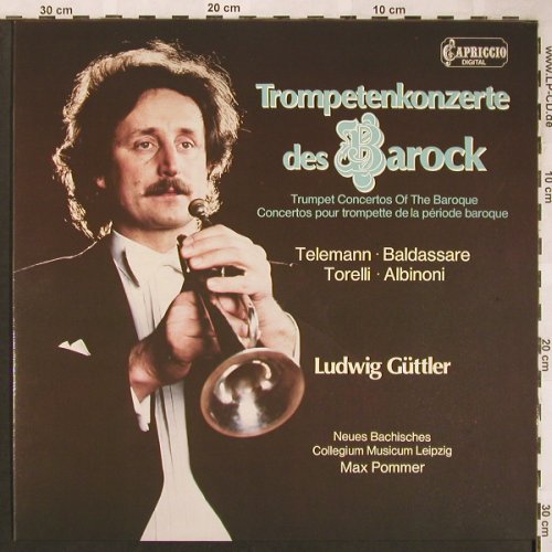 Güttler,Ludwig: Trompetenkonzerte des Barock, Capriccio(29 922 2), D Club-Ed., 1982 - LP - L6262 - 5,00 Euro
