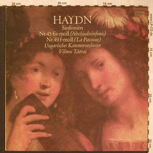Haydn,Joseph: Sinfonien Nr.45 & 49, Eterna(8 27 313), DDR, 1982 - LP - L6264 - 4,00 Euro