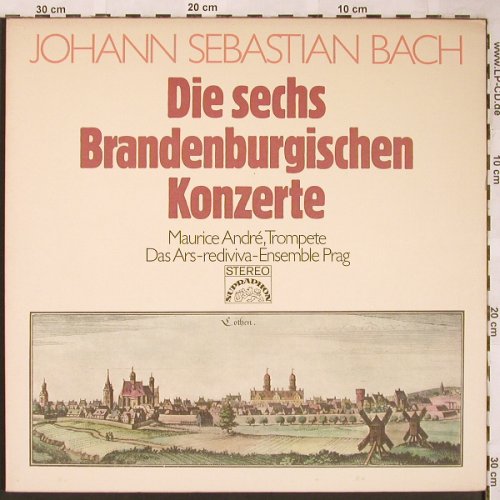 Bach,Johann Sebastian: Die sechs Brandenburgische Konzerte, Supraphon(80 386 XK), D, Foc, 1973 - 2LP - L6267 - 5,00 Euro