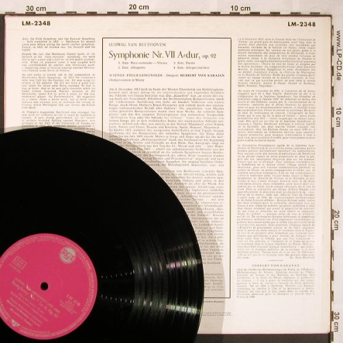 Beethoven,Ludwig van: Sinfonie Nr.7 - A Dur, vg+/m-, RCA(LM-2348), D,  - LP - L6318 - 12,50 Euro