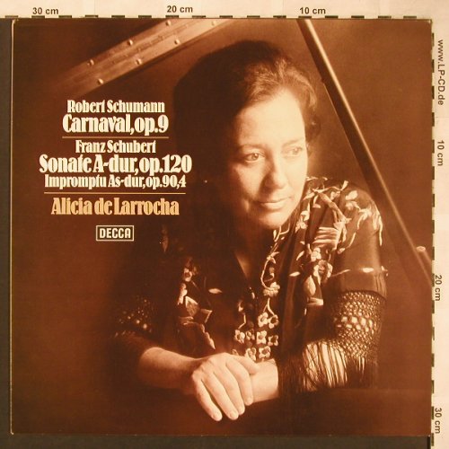 Schumann,Robert / Schubert: Carnaval op.9/Sonate A-Dur/Imprompt, Decca(6.42507 AW), D, 1980 - LP - L6321 - 5,00 Euro