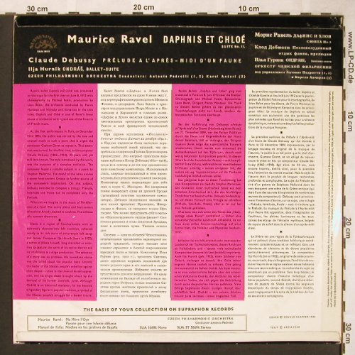 Ravel,Maurice / Debussy / Hurnik: Daphins et Chloe/Prelude/Ondras, Supraphon(SUA 10111), CZ,  - LP - L6326 - 9,00 Euro