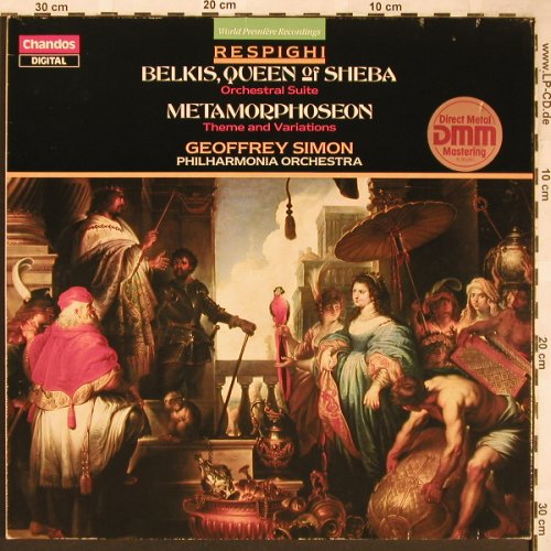 Respighi,Ottorino: Belkis,Quenn of Sheba,Metamorphoseo, Chandos(SBRD 1142), D, 1985 - LP - L6338 - 9,00 Euro