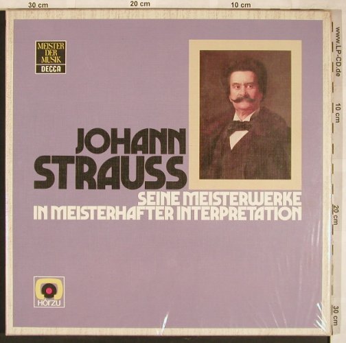 Strauss,Johann: Seine Meisterwerke..., FS-New, Decca / HörZu(6.35408 DT), D, 1970 - 2LP - L6366 - 9,00 Euro