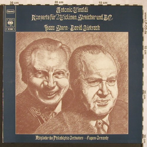 Vivaldi,Antonio: Konzerte für 2 Violinen und B.C., CBS(61 629), D, stoc, 1975 - LP - L6368 - 7,50 Euro