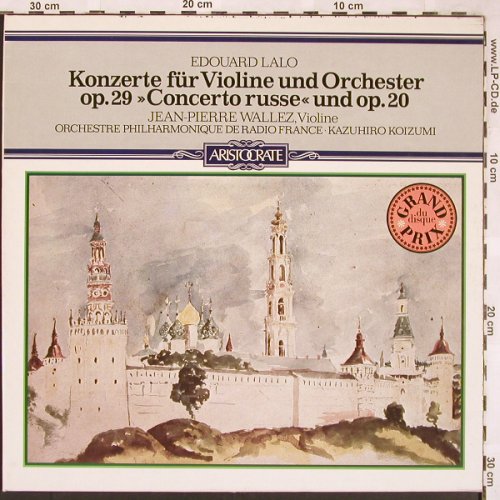 Lalo,Edouard: Konzert für Violine u.Orch,op.29.20, Aristocrate(680 27 010), D, Foc, 1976 - LP - L6377 - 9,00 Euro