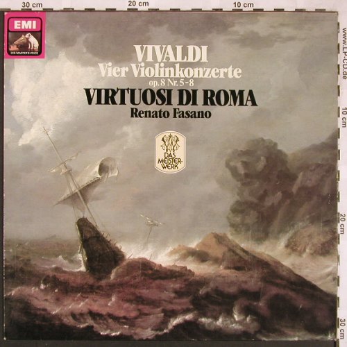 Vivaldi,Antonio: Vier Violinkonzerte, op.8 Nr.5-8, EMI(1008181), D, Ri,  - LP - L6382 - 6,00 Euro