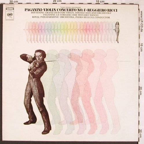 Paganini,Niccolo: Violin Concerto No.4, stoc, m-/vg+, Columbia(M 30574), US,  - LP - L6383 - 5,00 Euro
