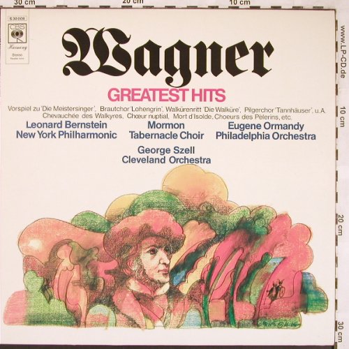 Wagner,Richard: Greatest Hits, CBS(S 30 008), NL, 1971 - LP - L6397 - 3,00 Euro