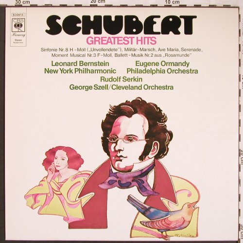 Schubert,Franz: Greatest Hits, CBS(S 30 013), NL, 1972 - LP - L6402 - 3,00 Euro
