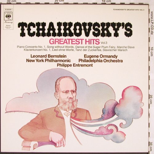 Tschaikowsky,Peter: Greatest Hits Vol.3, CBS(S 30 041), NL, 1974 - LP - L6409 - 3,00 Euro
