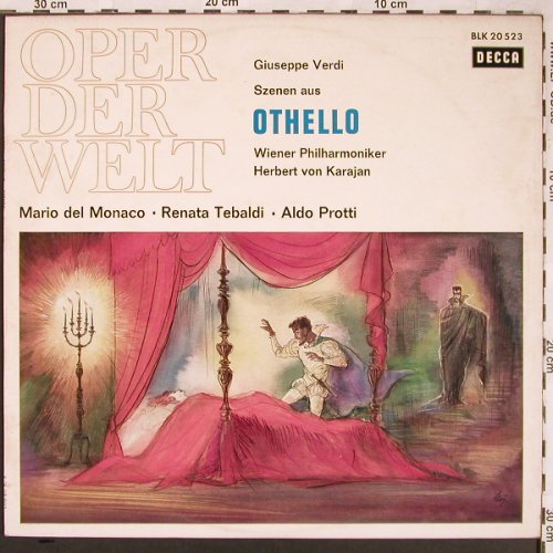 Verdi,Giuseppe: Othello-Szenen, Decca(BLK 20 523), D, Mono,  - LP - L6455 - 5,00 Euro