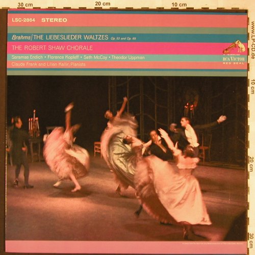 Brahms,Johannes: The Liebeslieder Waltzes,op.52 & 65, RCA Victor(LSC-2864), US, 1966 - LP - L6475 - 6,00 Euro