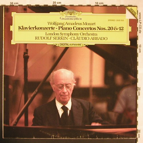 Mozart,Wolfgang Amadeus: Piano Concertos Nos.20&12-kv466,414, Deutsche Gramophon(2532 053), D, m-/vg+, 1982 - LP - L6486 - 5,00 Euro
