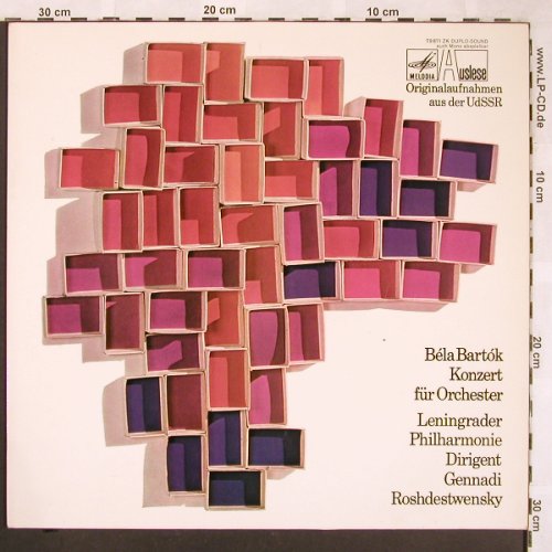 Bartok,Bela: Konzert für Orchester, Melodia-Duplo Sound(79 871 ZK), D,  - LP - L6499 - 5,00 Euro