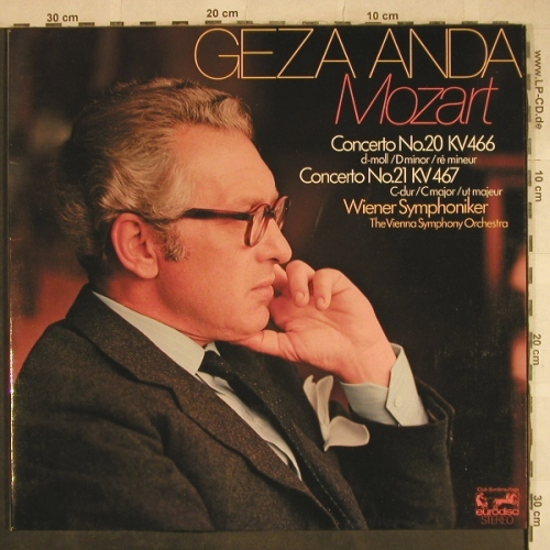 Mozart,Wolfgang Amadeus: Concerto No.20 KV 466/No.21,467, Eurodisc(62 794), D, Foc, 1973 - LP - L6515 - 6,00 Euro