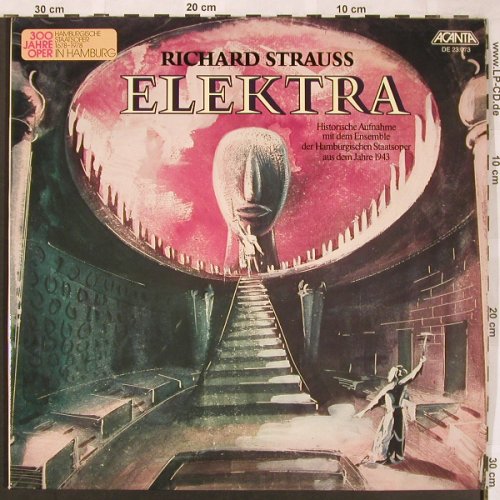 Strauss,Richard: Elektra (hist rec.1943), Foc, Acanta(DE 23.073), D, 1978 - 2LP - L6523 - 7,50 Euro