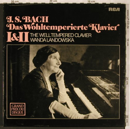 Bach,Johann Sebastian: Das Wohltemperierte Klavier 1+2,Box, RCA(26.35005), D, m-/vg+,  - 5LP - L6535 - 24,00 Euro