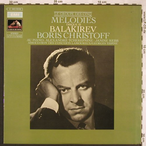 Balakirev,Mili: Melodies - Disque III, La Voix De Son Maitre(C 063-10149), F,  - LP - L6541 - 7,50 Euro