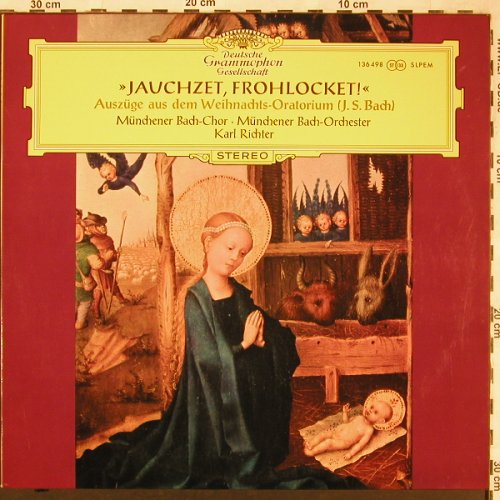 Bach,Johann Sebastian: Weihnachts-Oratorium-Auszüge, D.Gr.(SLPEM 136 498), D, 1966 - LP - L6579 - 6,00 Euro
