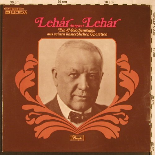 Lehar,Franz: Lehar dirigiert Lehar, Foc, m-/vg+, Dacapo/EMI(C 147-30 639/40), D,  - 2LP - L6593 - 7,50 Euro